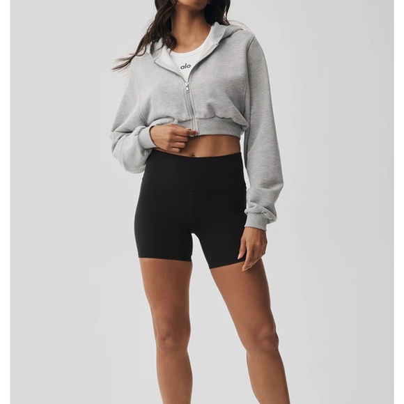 Alo Sweet Escape Zip-Up Hoodie - Picture 3 of 7